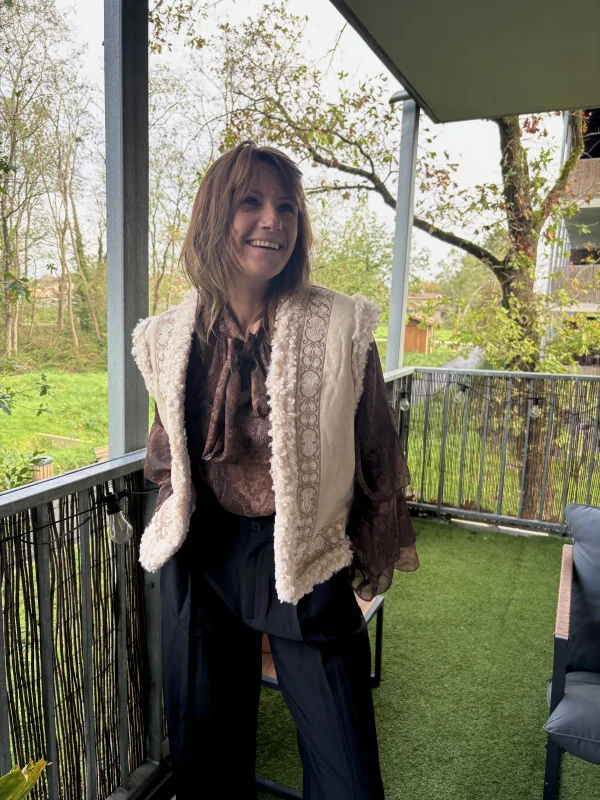 Veste sans manches Argentina | Les Bohémiennes Biganos