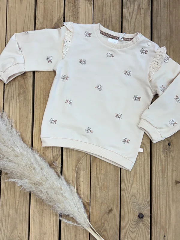Sweat creme wild child Feetje  | Lena in Love 