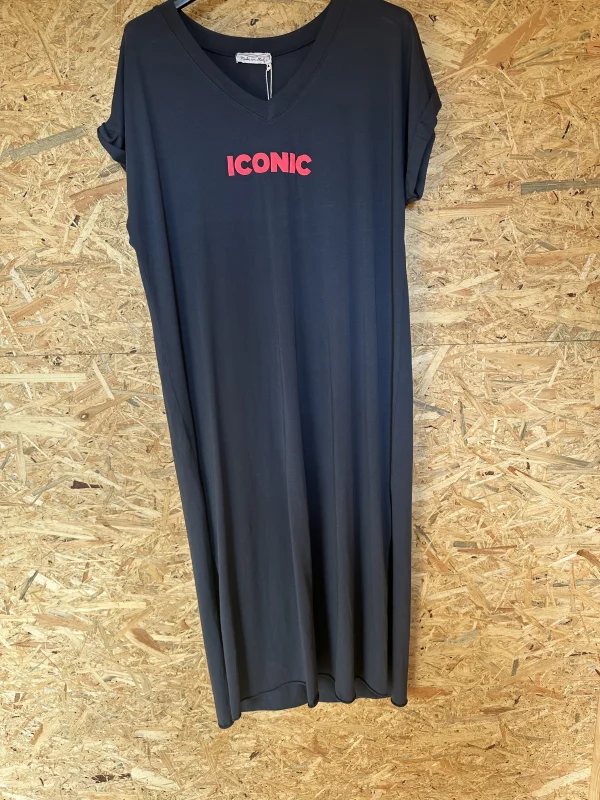 ROBE LONGUE ICONIC 36/42 | LA RONDE DES MODES