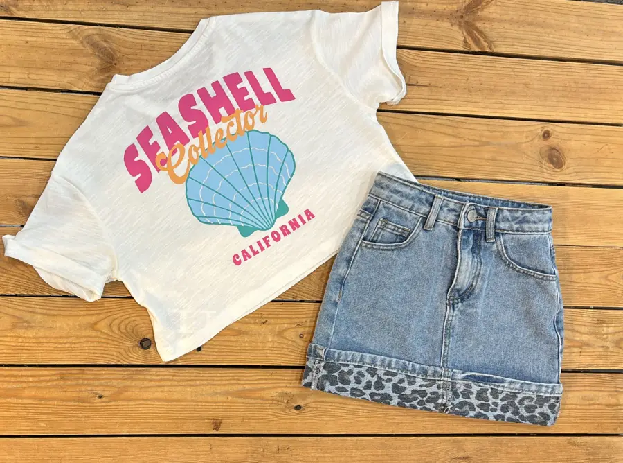 Jupe Jeans leo 🐆 4/5 ans | Lena in Love 