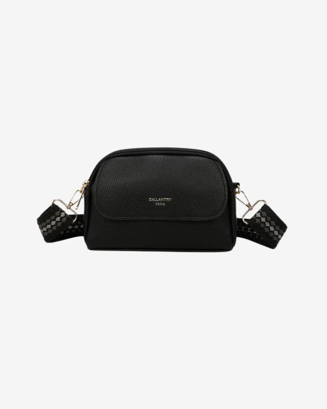 Sac bandoulière sportwear Noir - Gallantry | Dîna Shop'