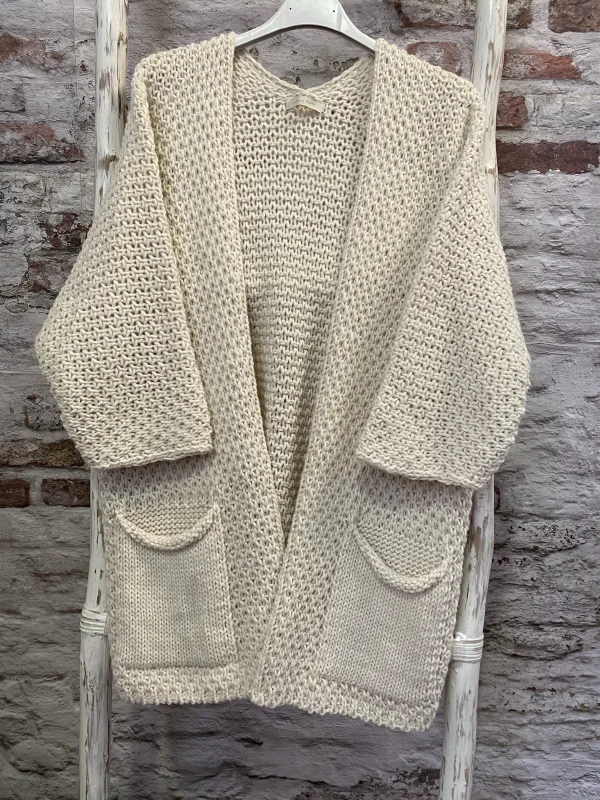 Gilet beige | Jus de coco 