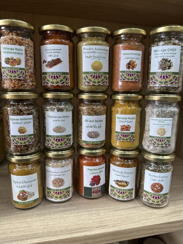 Pack 15 epices à 249dh | DARLWARD