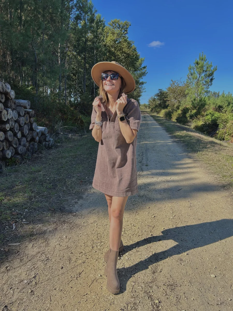 Robe Houston  | Les Bohémiennes Biganos