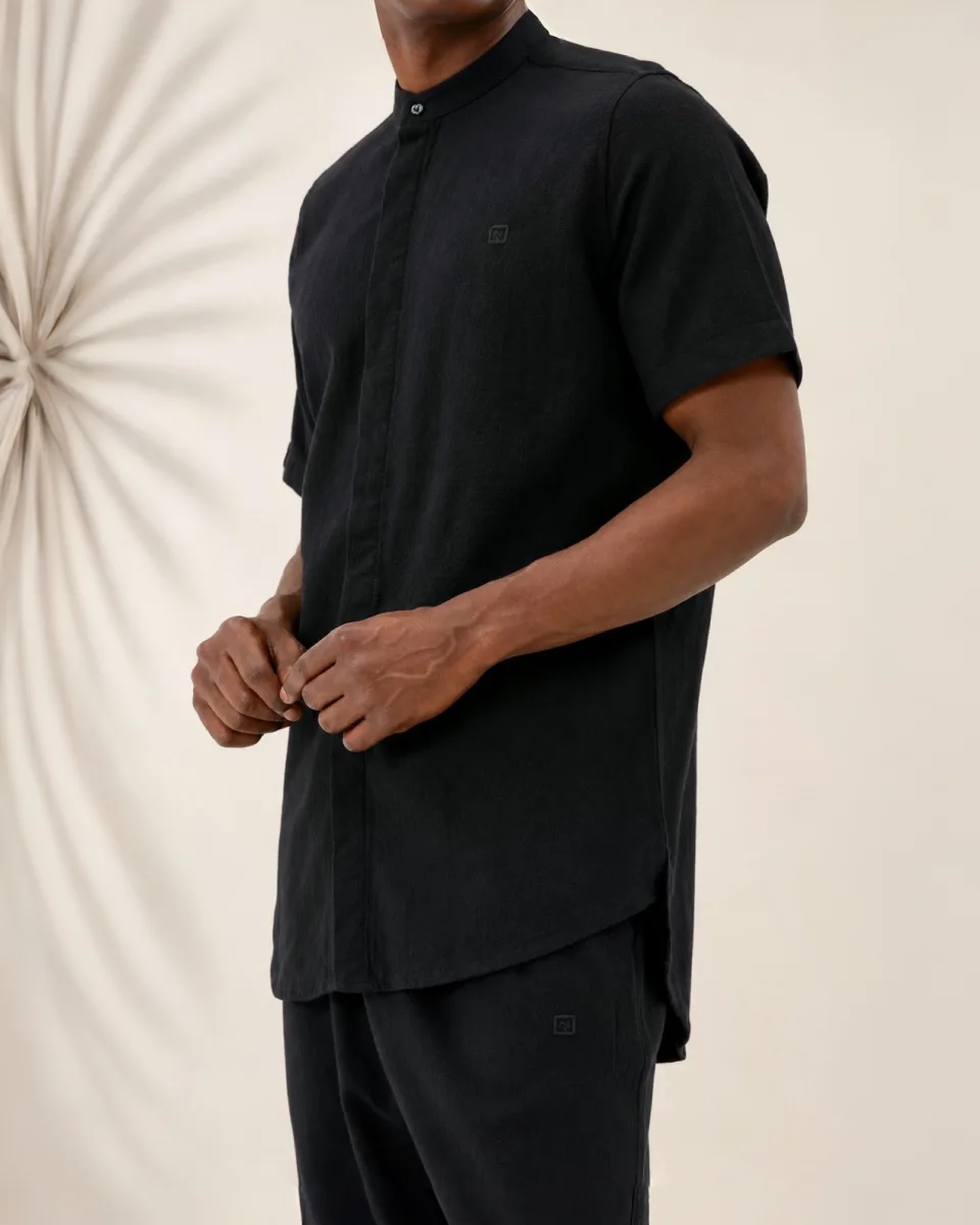CHEMISE LIN COTON S25 – QABA’IL | AMCOSMETIK