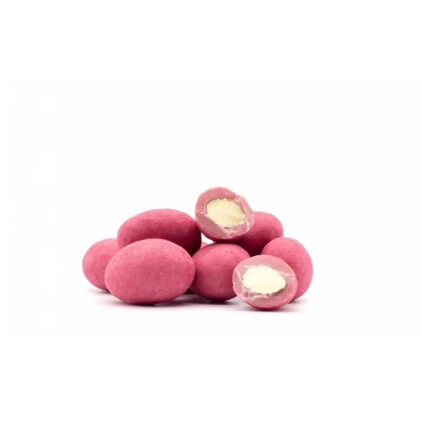 Macadamia enrobee chocolat belge à la fraise | DARLWARD
