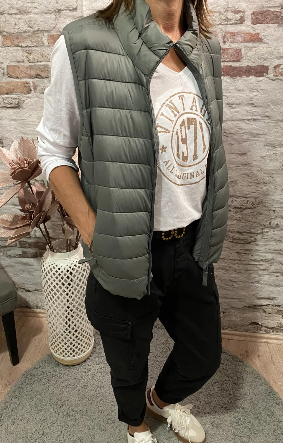 Doudoune sans manche | Jus de coco 