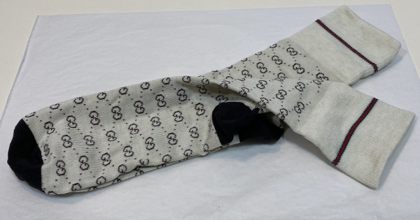 Gucci Firenze Cotton Socks Beige | MASSIMOLUXURYOUTLET