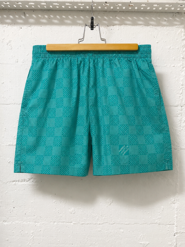 Louis Vuitton Swimm Shorts Turquoise / Aqua Print | 