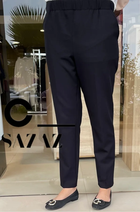 Pantalon Élastique Droite | CasaZaz