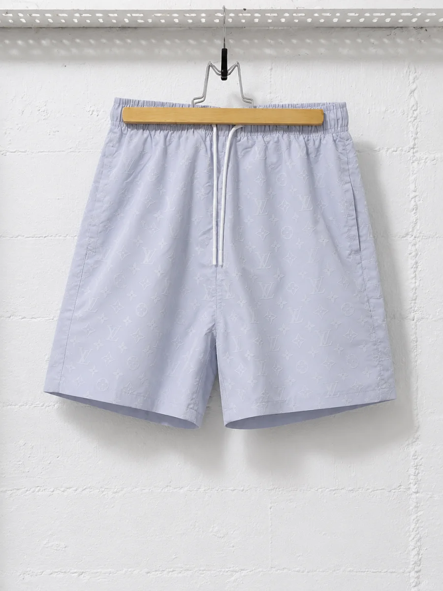 Louis Vuitton Monogram Swim Shorts Light Blue | 