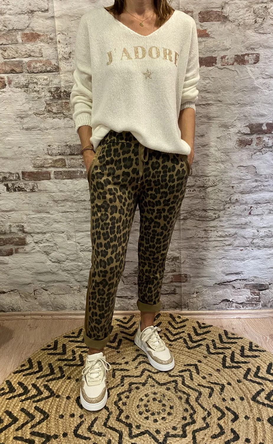 Pantalon léopard | Jus de coco 