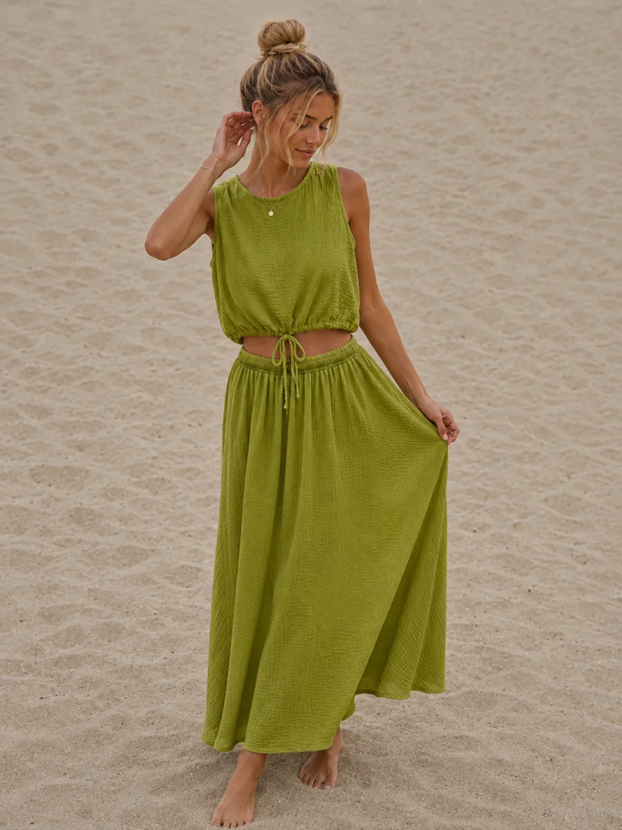 Coastal Breeze Cotton Set | Salsa Color