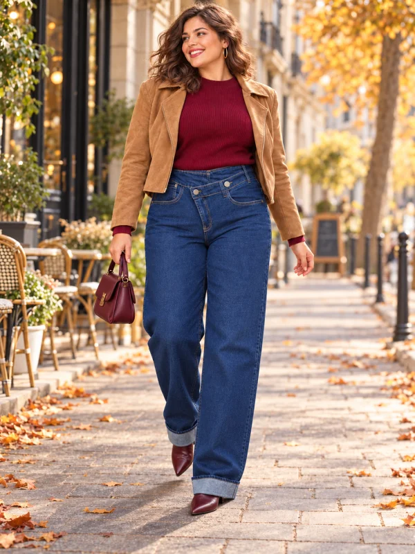 Jeans " swann" 38 au 50 | Les Chics Filles by Sab