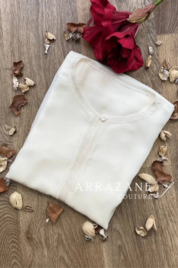 Kmiss Georgette Randa Blanc Cassé | CasaZaz