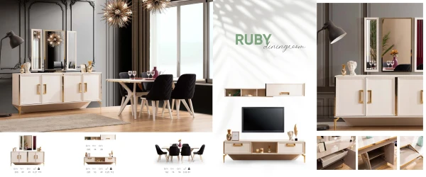 Salle à manger RUBY  | MULTI-AFFAIRES