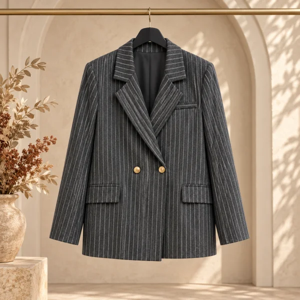 PRÉCOMMANDE veste " Gabrielle " grise 40 au 50/52 | Les Chics Filles by Sab