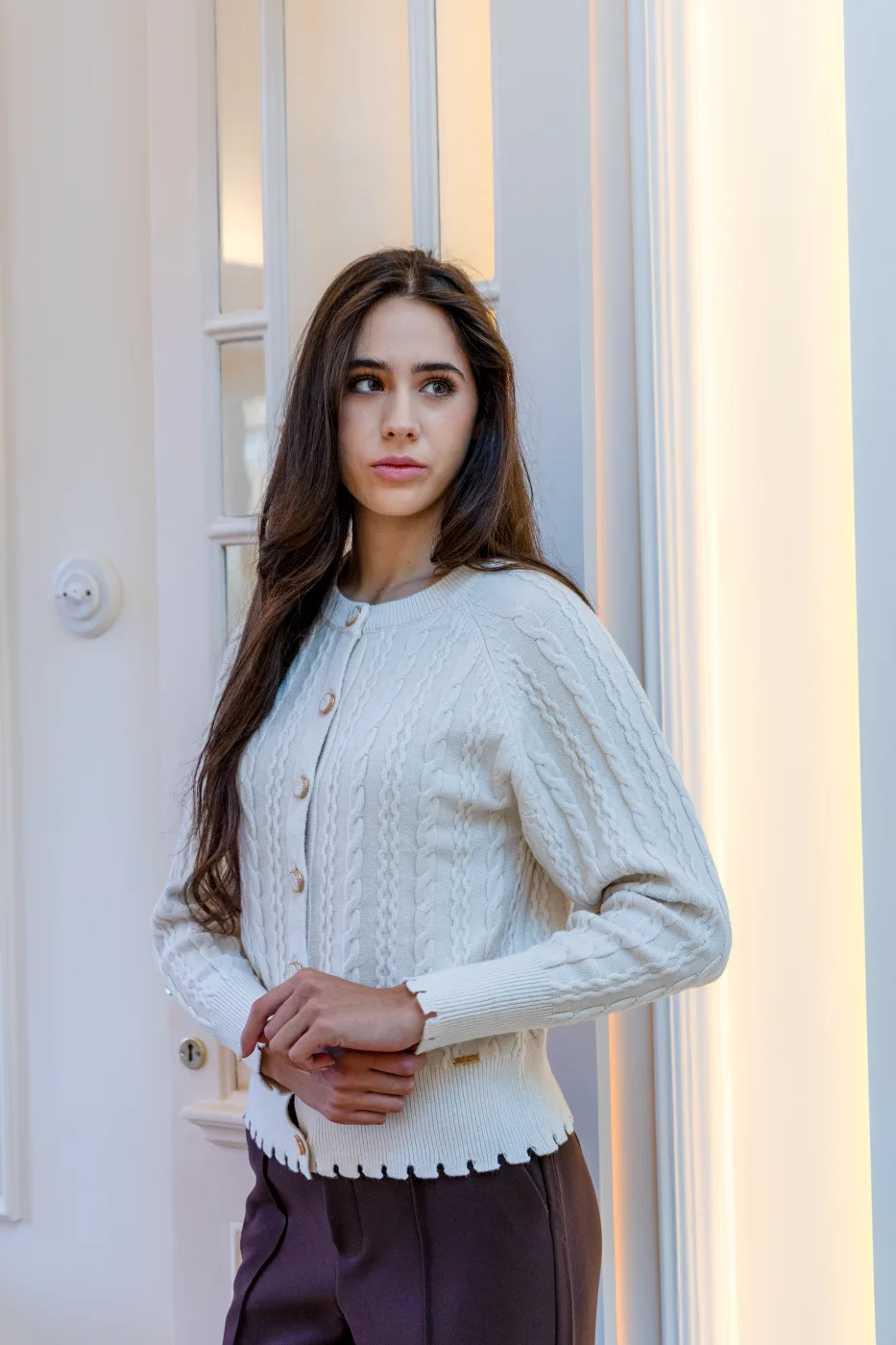 Casaco Malha Moda Ana | Sublime Moda Feminina