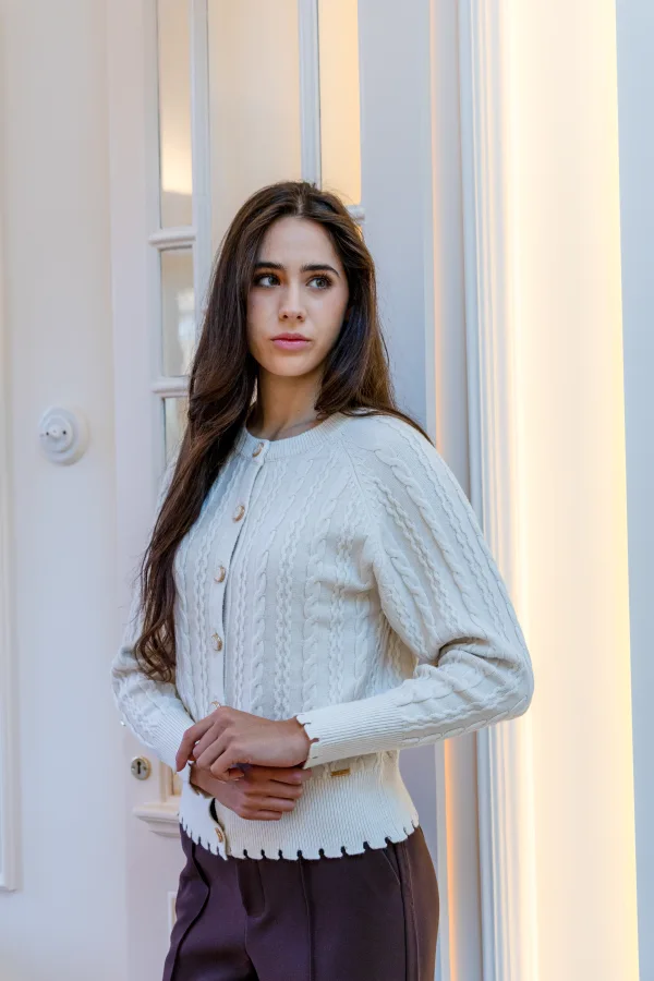 Casaco Malha Moda Ana | Sublime Moda Feminina