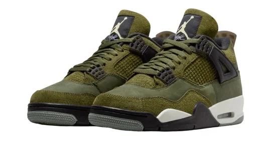 Jordan Retro 4 olive | BRAND NEW STORE