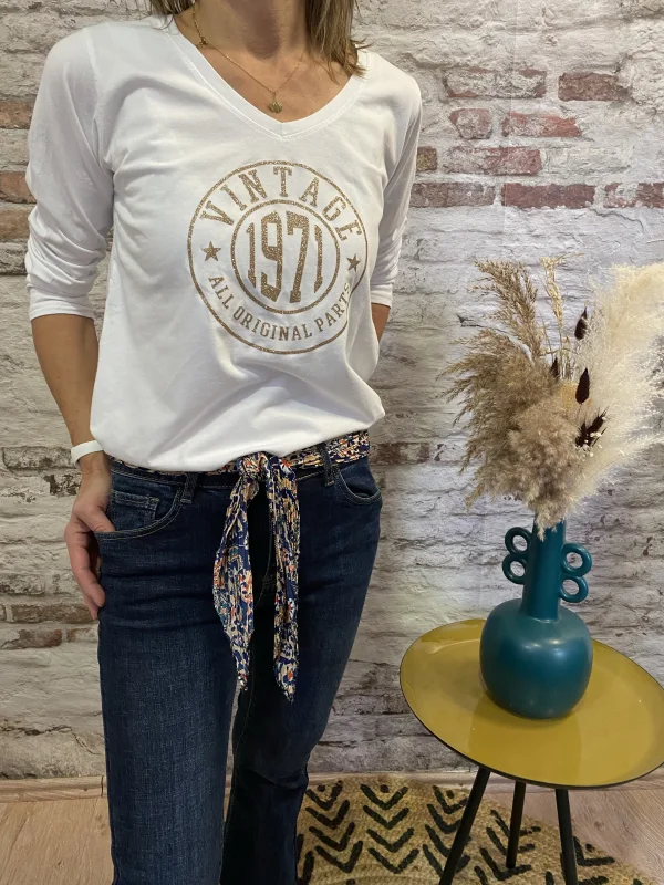Top vintage 1971 | Jus de coco 