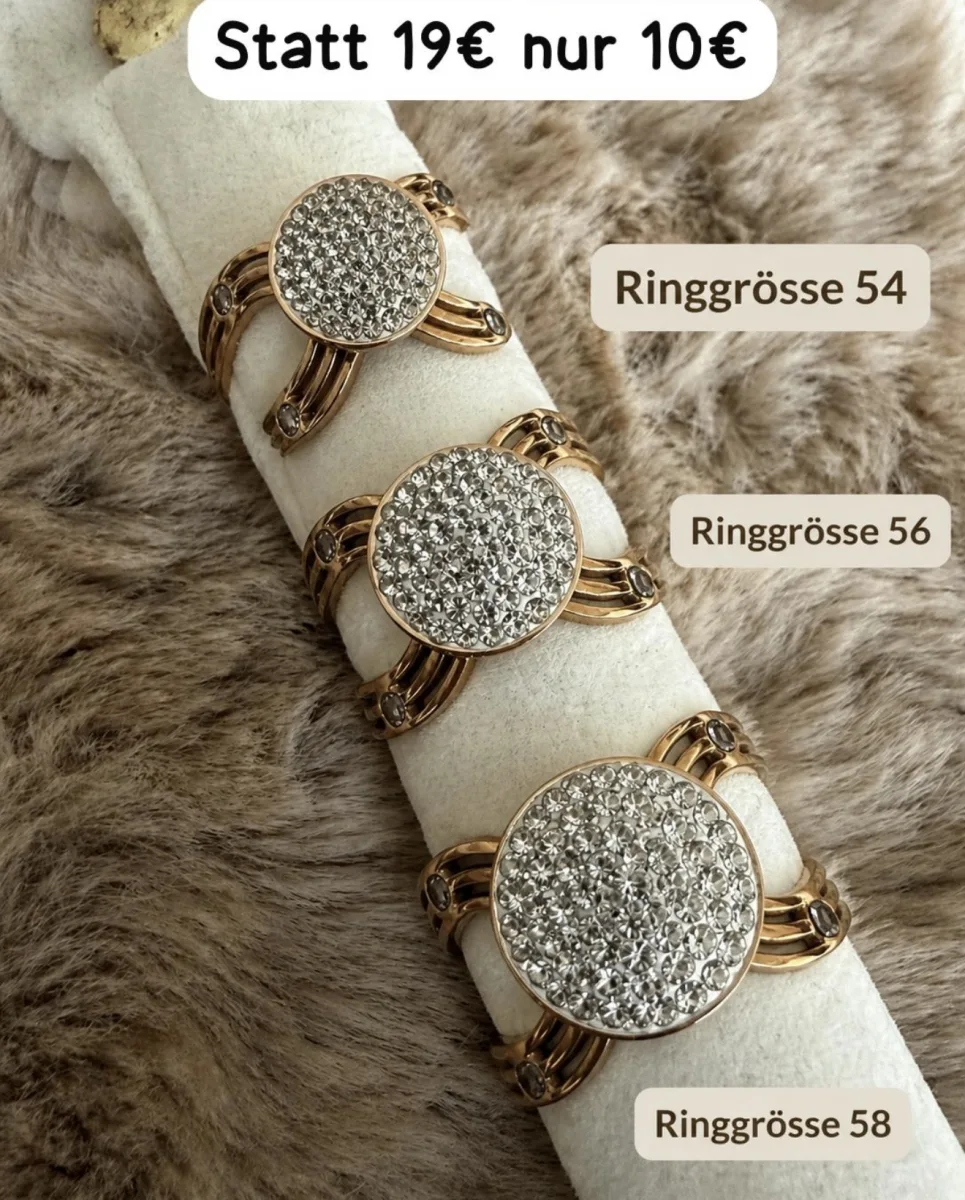 Ring Rosegold Strasssteinchen | LL-Fashion