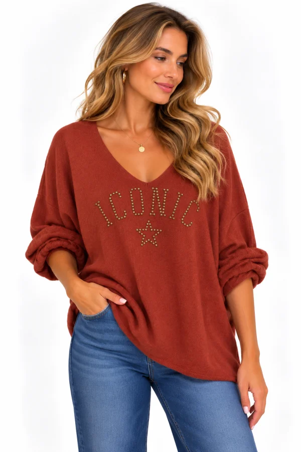 Pull fin iconic polaire | Jus de coco