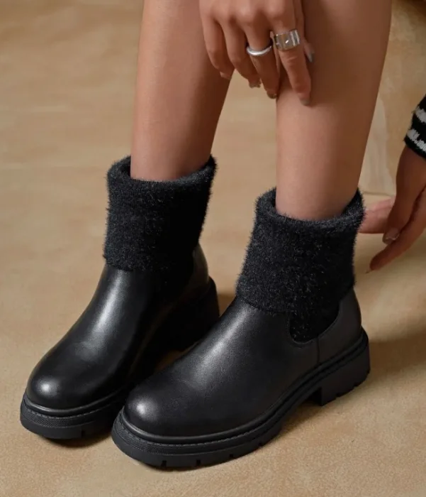 Bottines synthétique | Jus de coco 