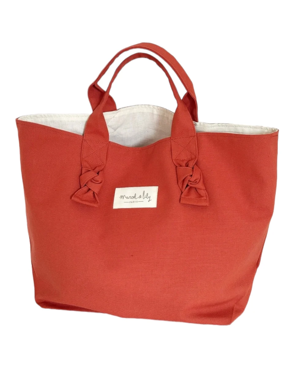 City Bag en coton  | La cannelle Oujva