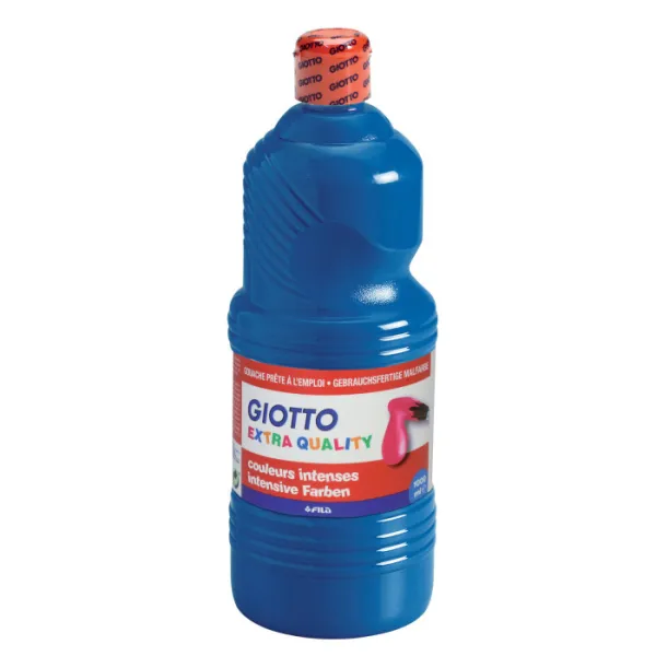 Gouache liquide 500 ml bleu primaire  | GX-IVOIRE SERVICE 