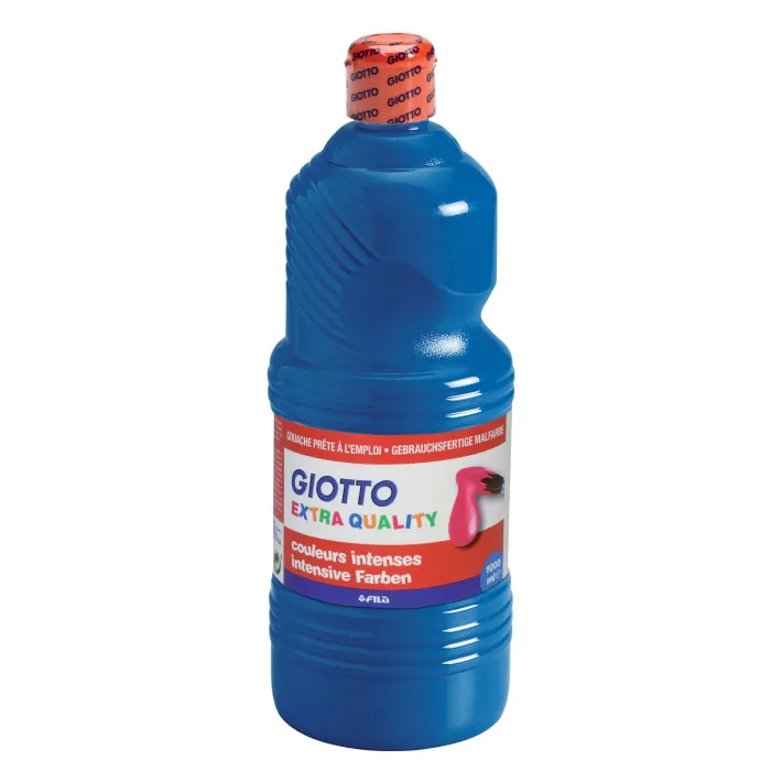 Gouache liquide 500 ml bleu primaire  | GX-IVOIRE SERVICE 