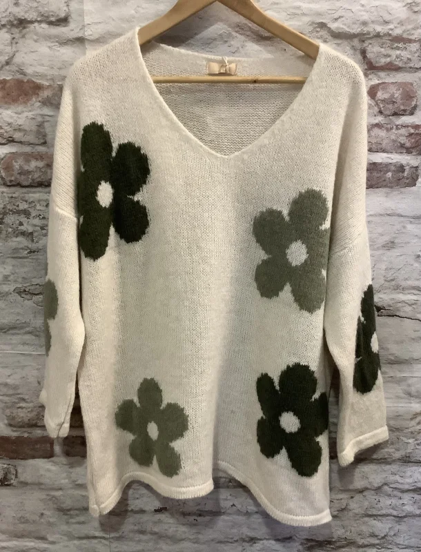 Pull fleurs | Jus de coco 