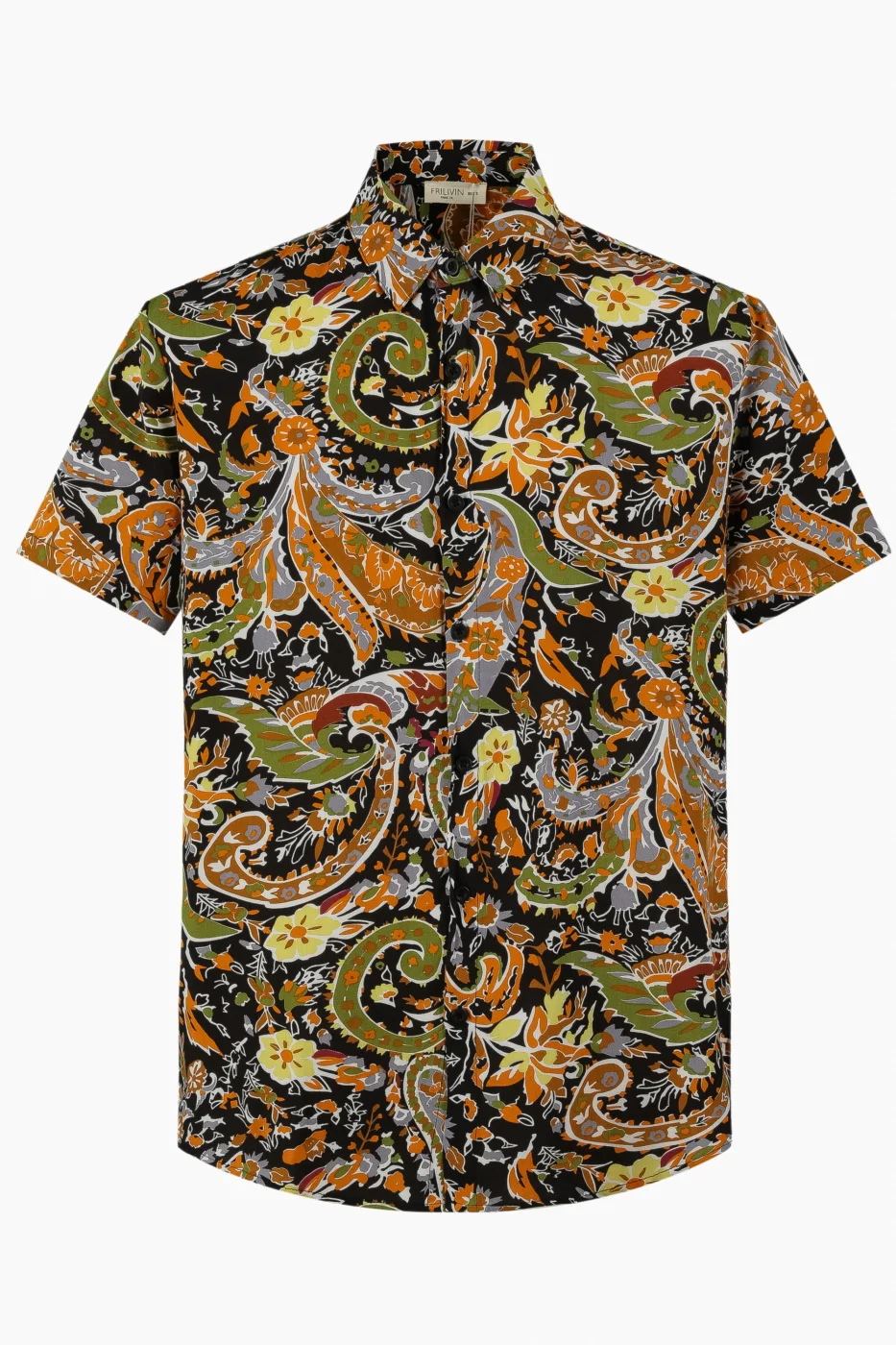 Camisa Havaiana Print Boho Multicolor | Definne