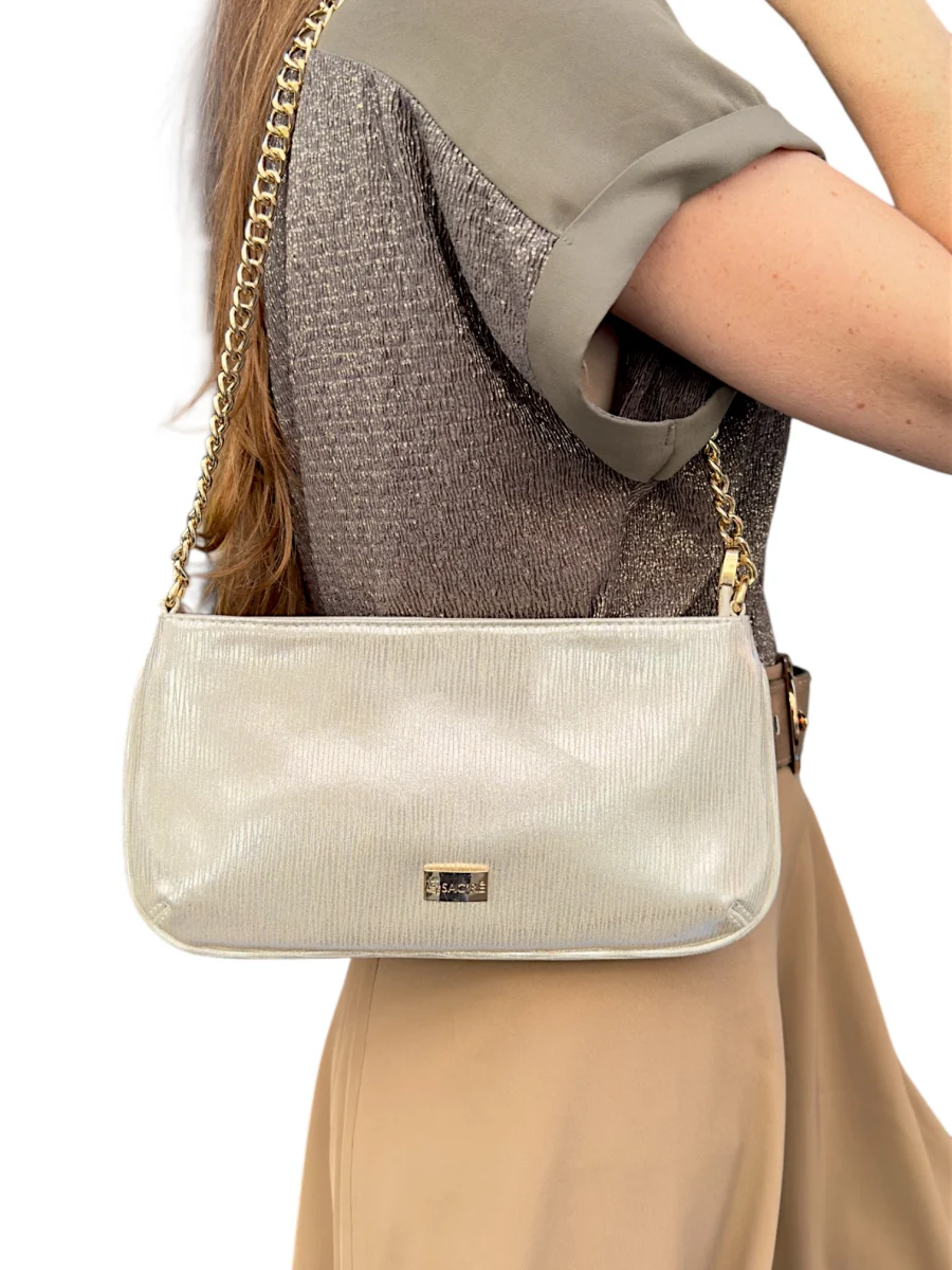 Jase Strié Platine  | Sac'ré