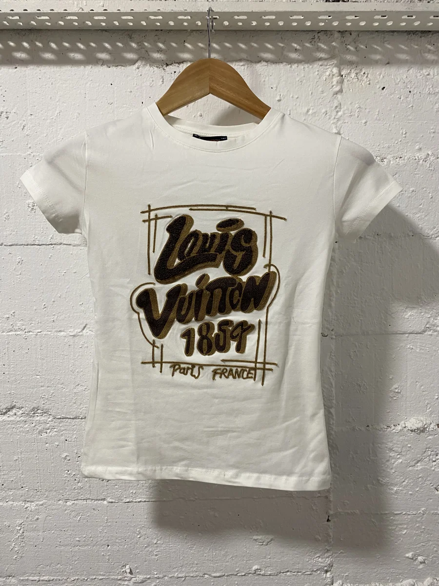Louis Vuitton Women T-Shirt White  | MASSIMOLUXURYOUTLET