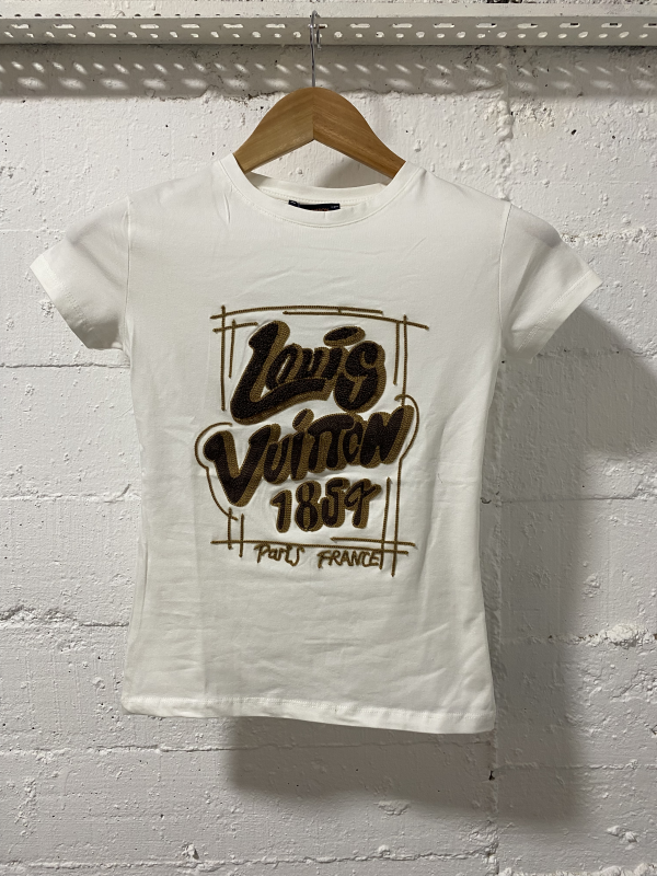 Louis Vuitton Women T-Shirt White  | MASSIMOLUXURYOUTLET