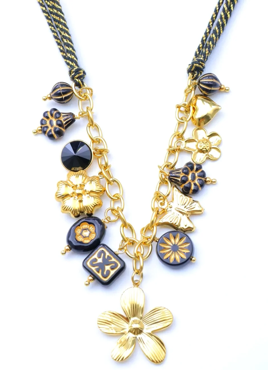 Collier Lucia Noir | Carry shop 