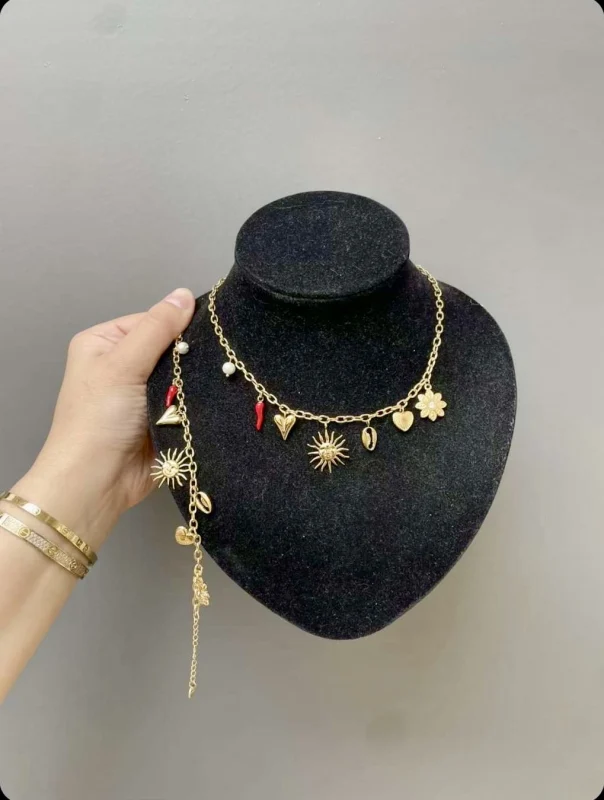 Ensemble deux pièces collier + bracelet  | Dalyn shop