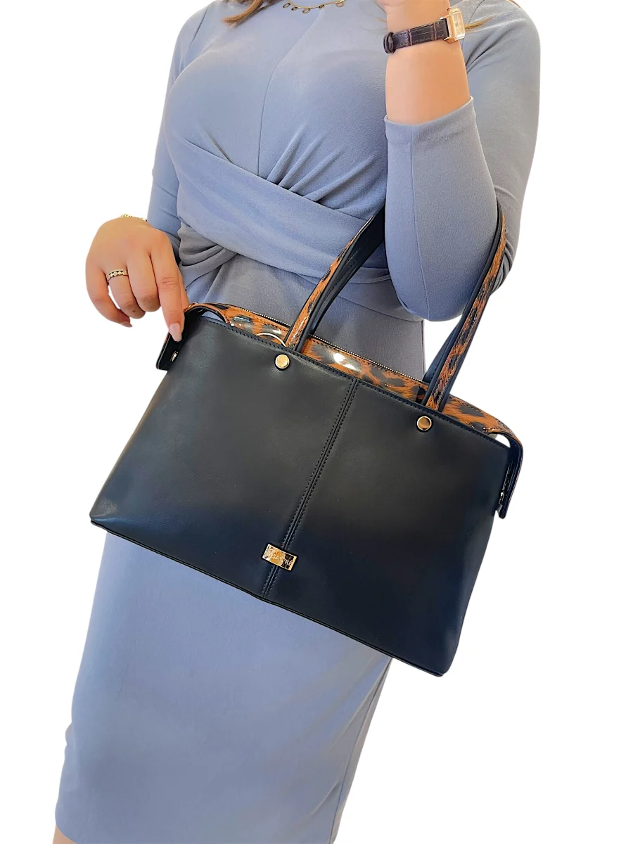 Marie Noir Léopard | Sac'ré