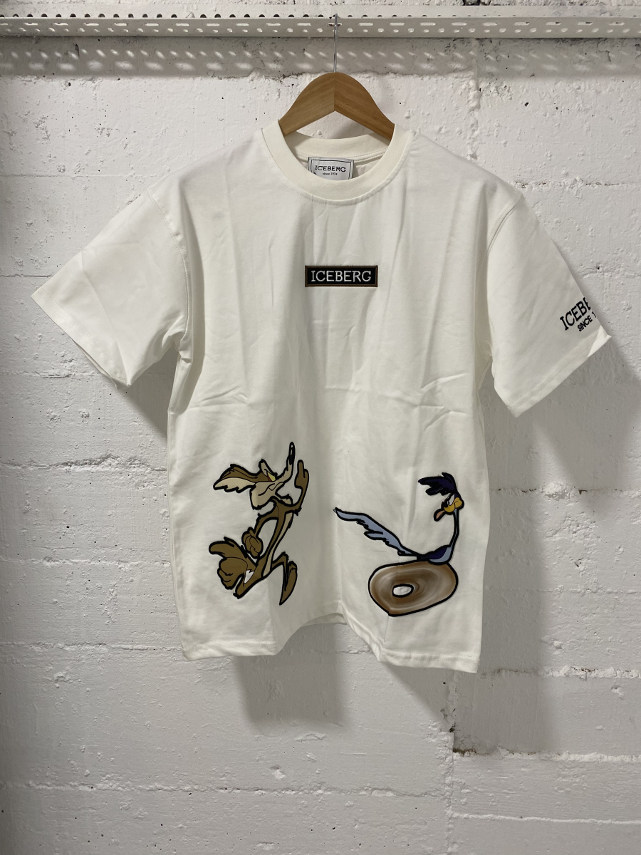 Iceberg T-Shirt White  | MASSIMOLUXURYOUTLET