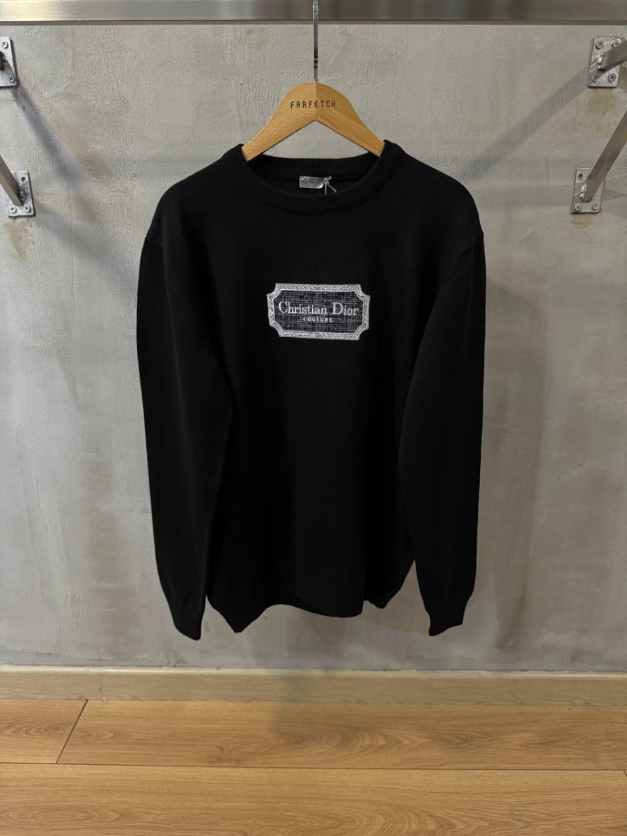 Christian Dior Couture Sweater Black | MASSIMOLUXURYOUTLET