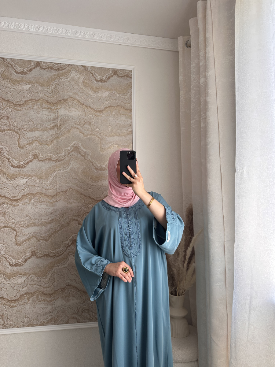 Gandoura ALYA (azul bebe) | VELYA