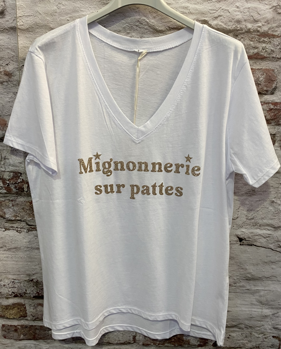 Tshirt mignonnerie sur pattes | Jus de coco 