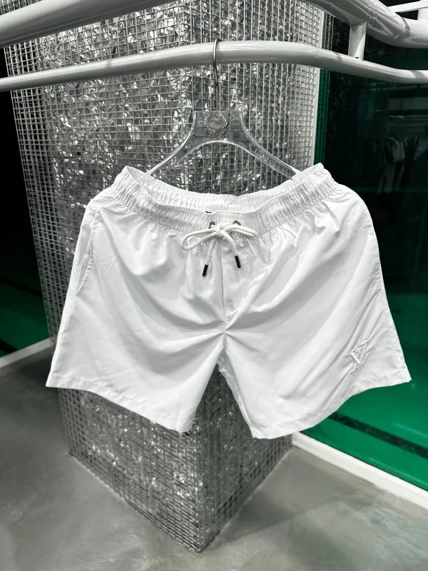 Louis Vuitton Swimm Shorts White | MASSIMOLUXURYOUTLET