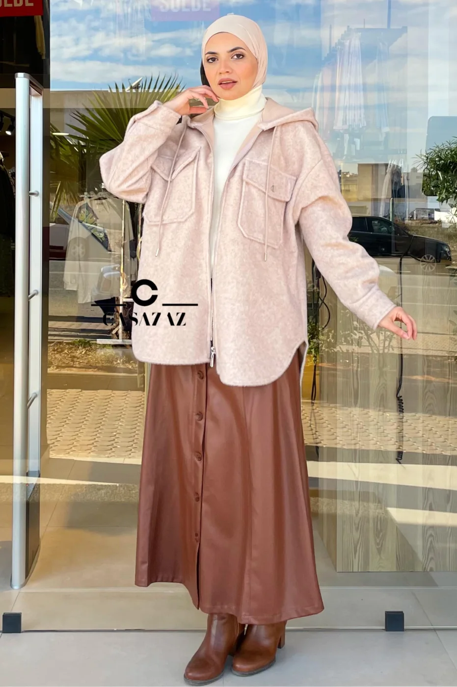 Veste effet Fourrure  | CasaZaz