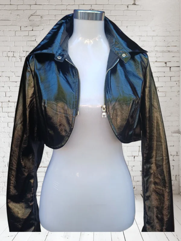 Giubbino corto in Vernice | Bellissima Store