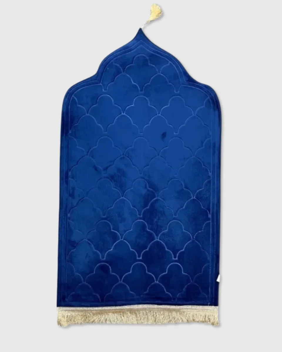 TAPIS DE PRIERE ORTHOPEDIQUE : UNTAPIS ULTRA CONFORT BLEU NUIT | AMCOSMETIK