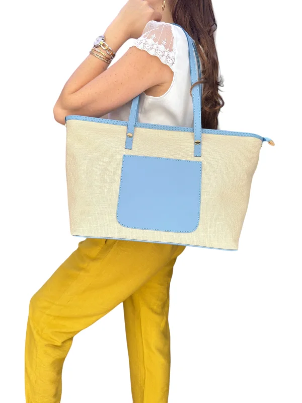 Bali Beige Bleu Ciel | Sac'ré