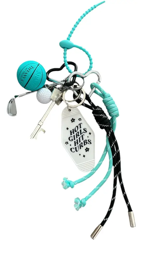 Charm Sport Nero/Turchese | Carvin Bags