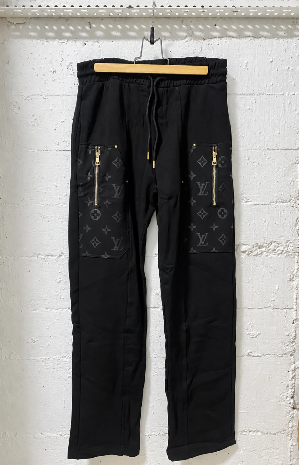 Louis Vuitton Black Jogger-Style Trousers | 